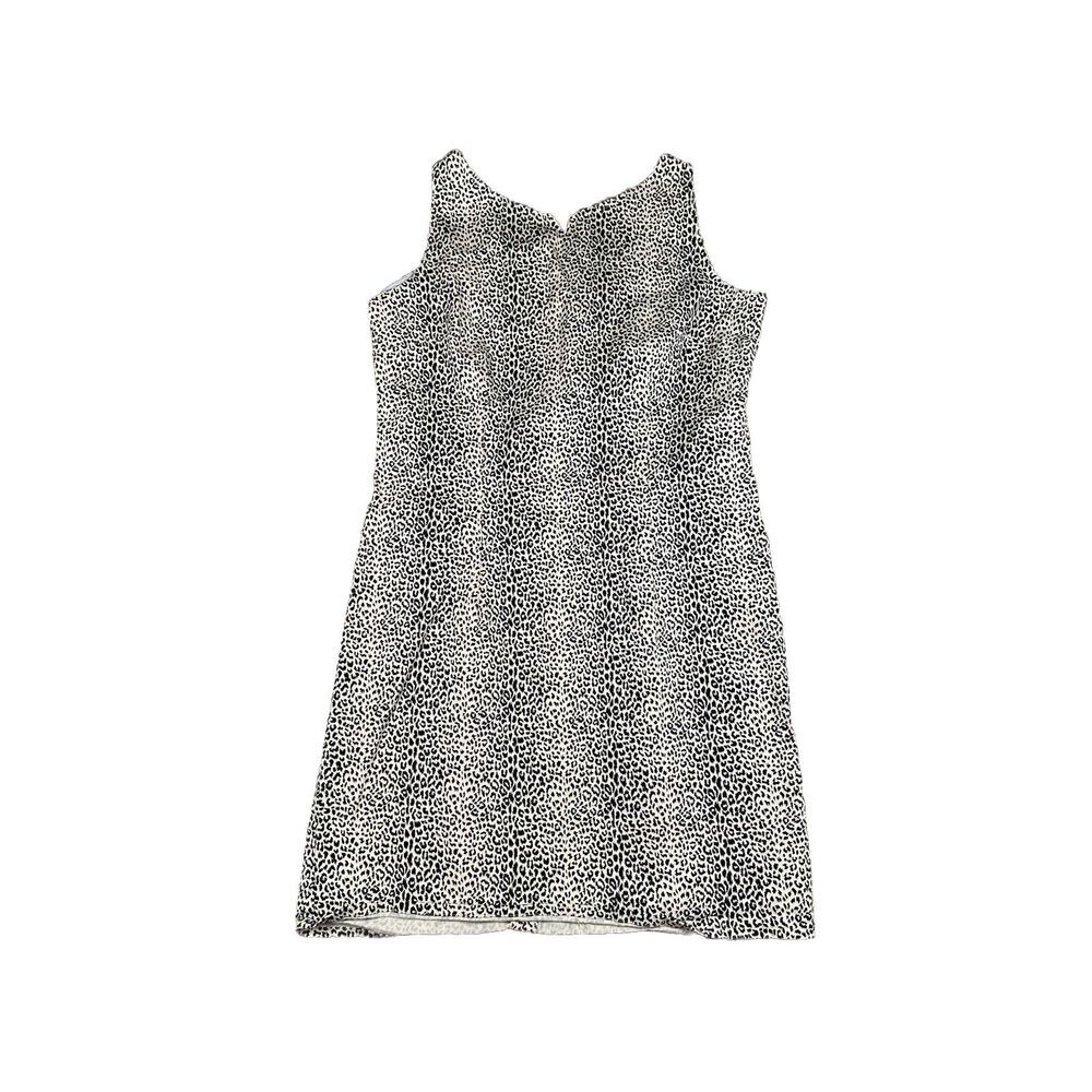 Giorgio Fiorlini Collection Women's Dress Size 15/16 Animal Print Sleeveless